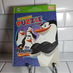 Tag Game Book, Penguins of Madagascar Puzzle Time