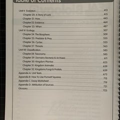 REAL Science Odyssey, Biology (level 2)