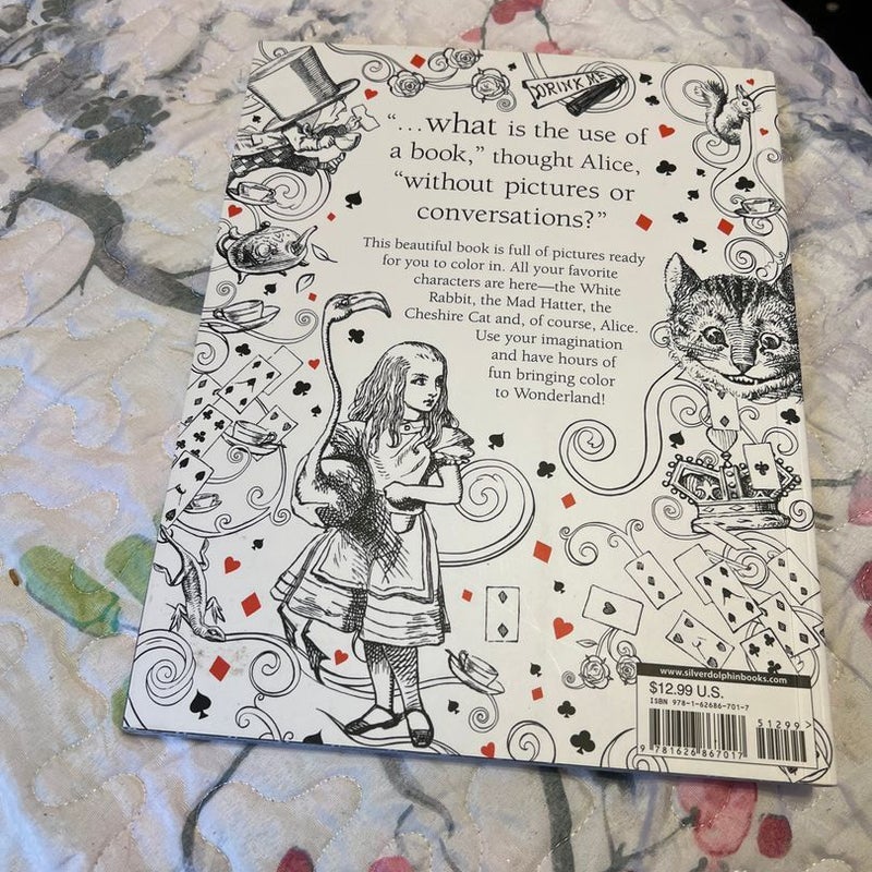 Alice's Adventures in Wonderland: a Coloring Book