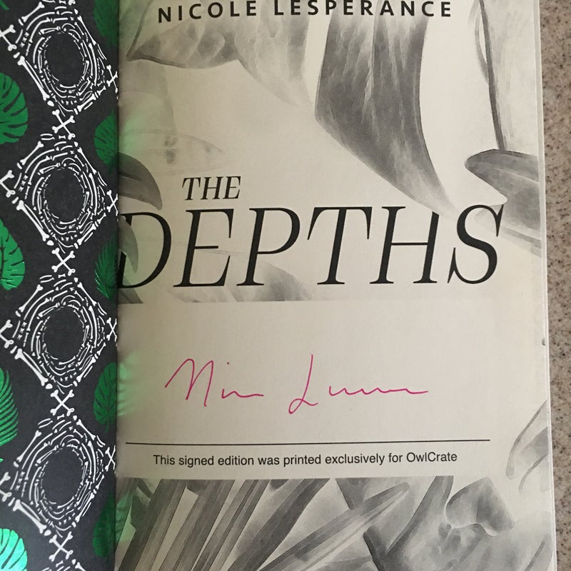 The Depths OwlCrate Signed Edition