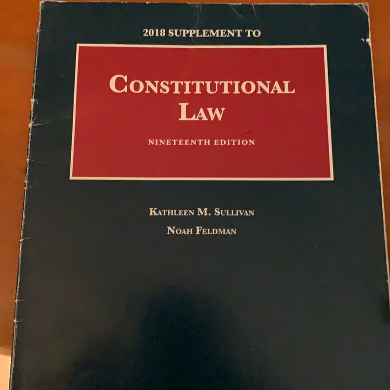 Constitutional Law, 19th