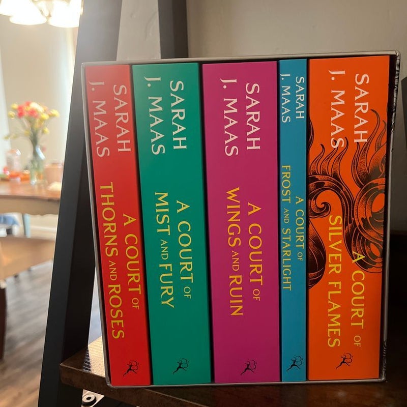 A Court of Thorns and Roses Paperback Box Set (5 Books) - by Sarah J Maas