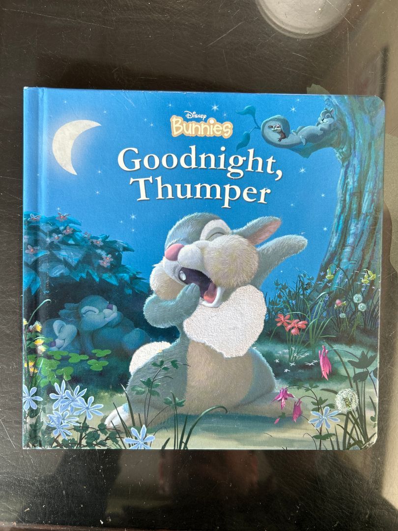 Disney　Hardcover　Goodnight,　Thumper!　Books,　by　Pangobooks　Disney　Bunnies