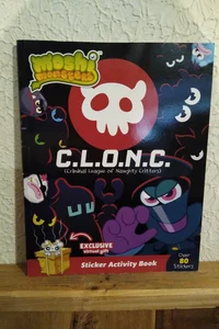 C. L. O. N. C. Sticker Activity Book