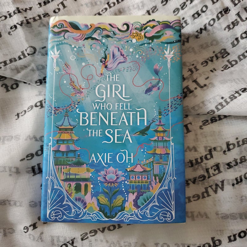 book review the girl who fell beneath the sea