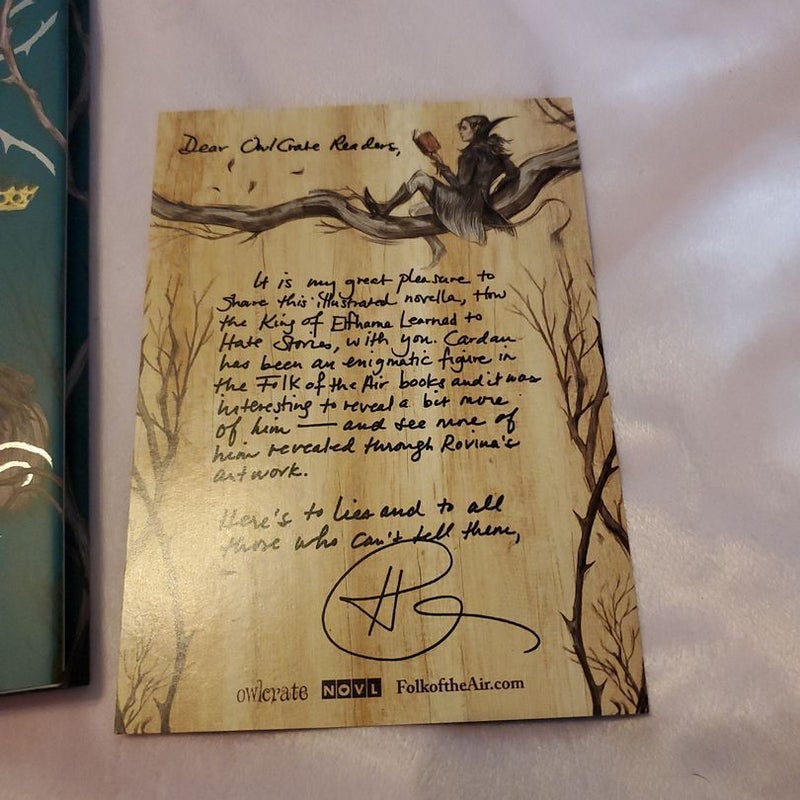 Owlcrate popular how The King of Elfhame signed