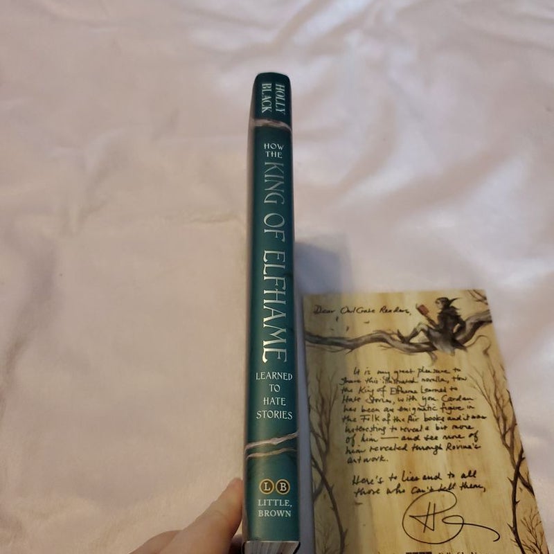 Owlcrate how The store King of Elfhame signed