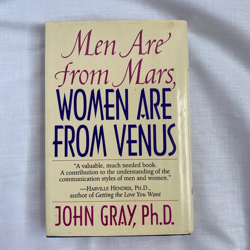 Men Are from Mars, Women Are from Venus