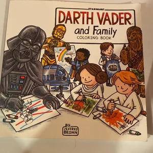 Darth Vader and Family Coloring Book