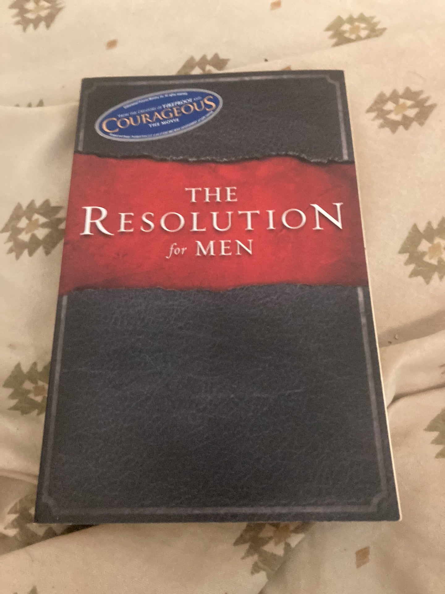 The Resolution for Men