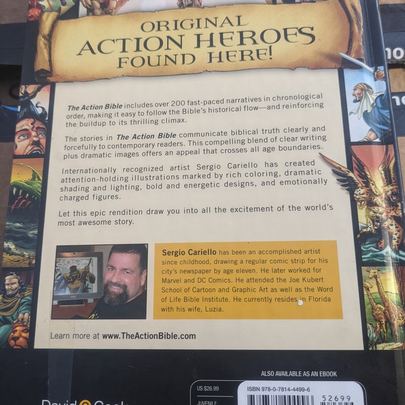 The action Bible aka "the manga Bible"