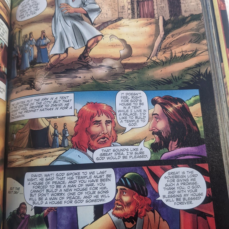 The action Bible aka "the manga Bible"
