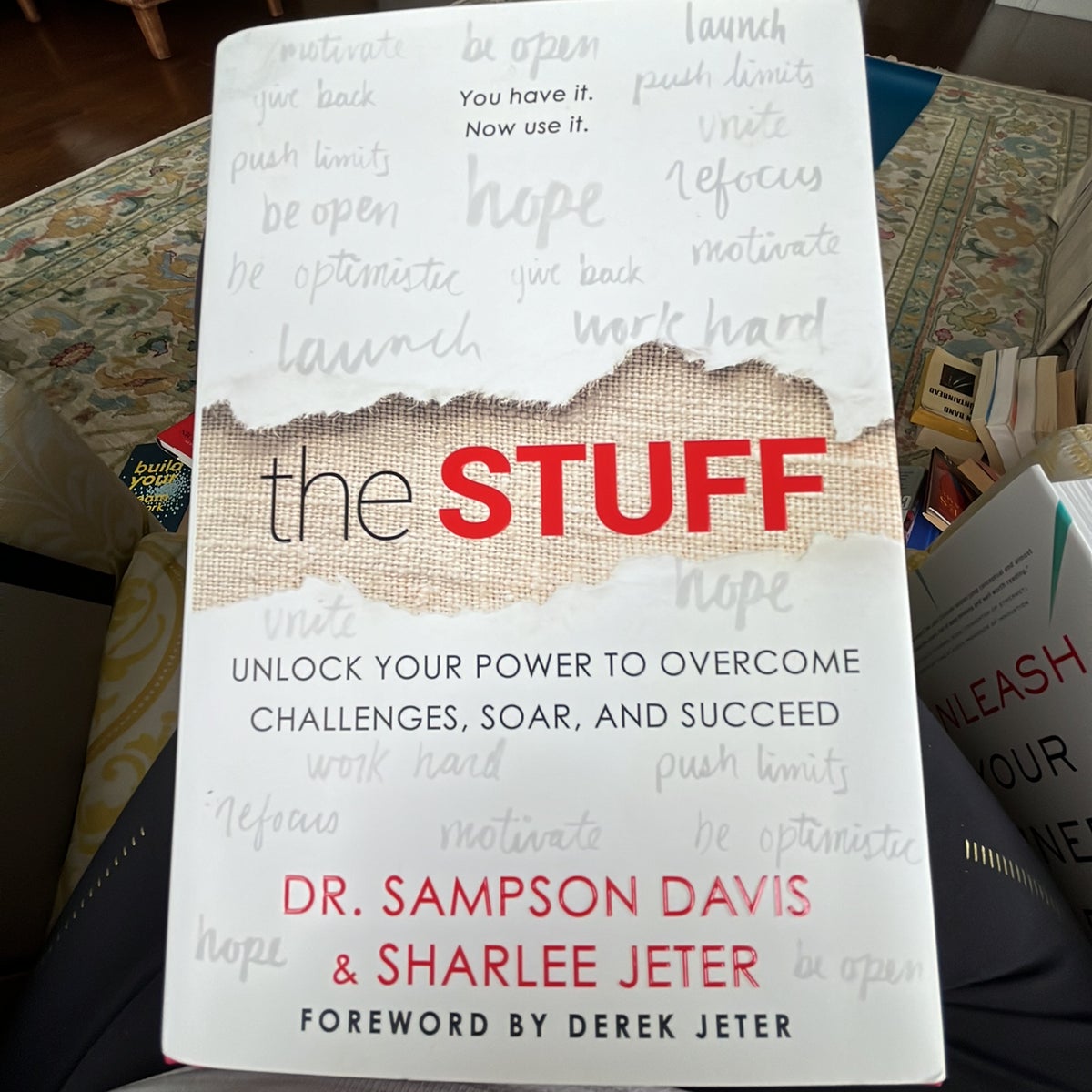 The Stuff  Book by Sharlee Jeter, Sampson Davis, Derek Jeter