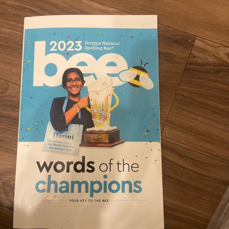 Spelling bee words of the champions 2023