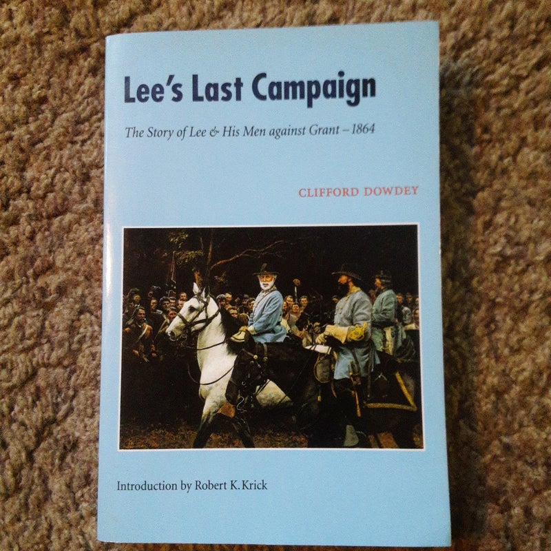 Lee's Last Campaign