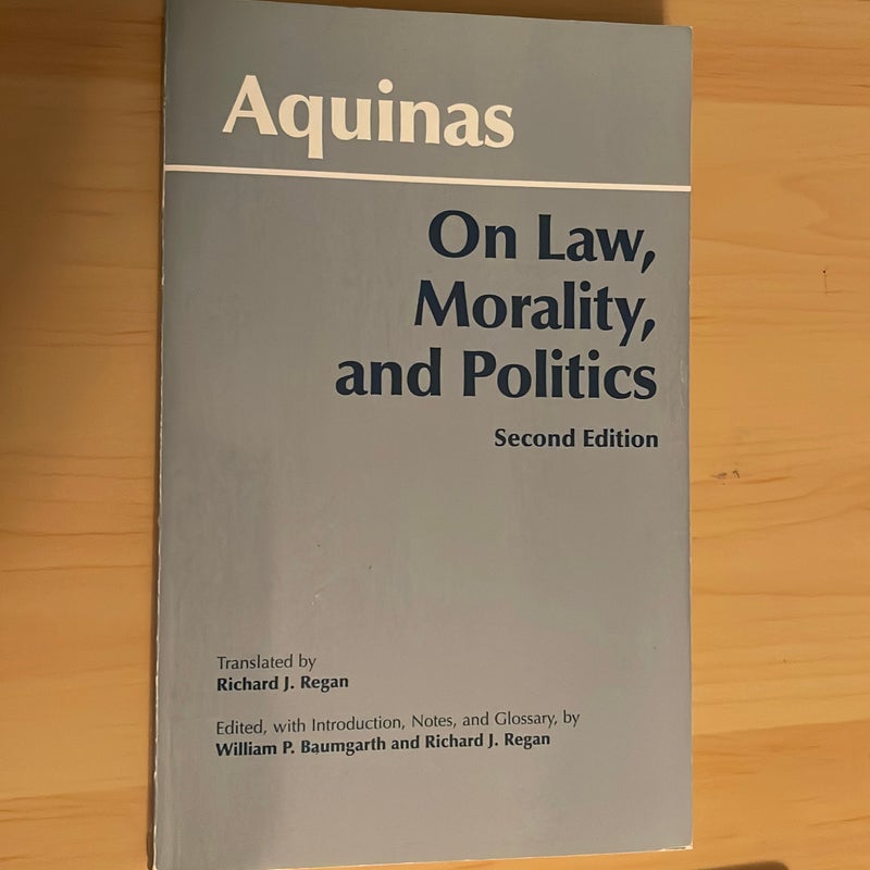 On Law, Morality, and Politics