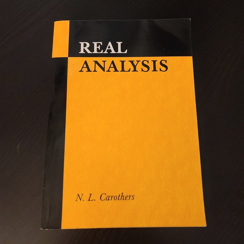 Real Analysis by N. L. Carothers