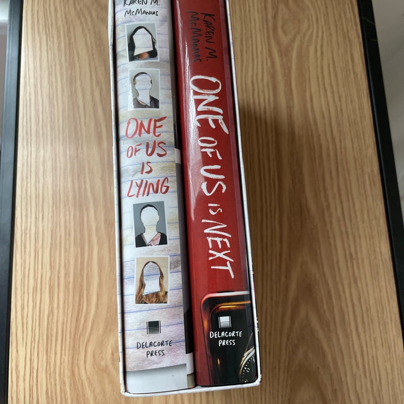 Karen M. Mcmanus 2-Book Box Set: One of Us Is Lying and One of Us Is Next