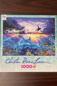 1000 Pc. Dolphin Puzzle