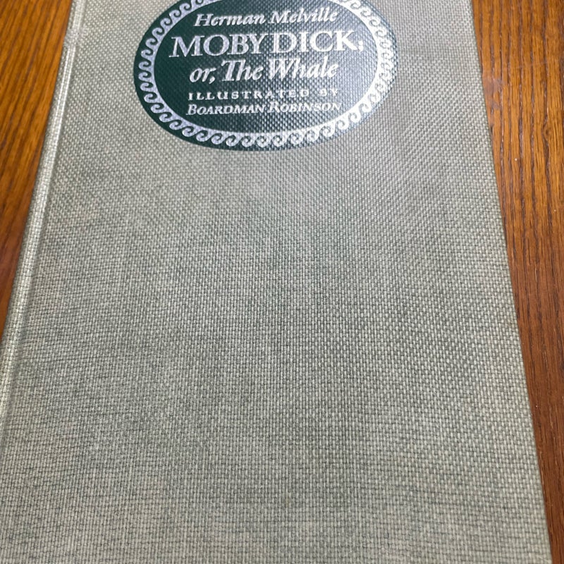 Moby Dick; or, The Whale Heritage Press 1943 Edition 