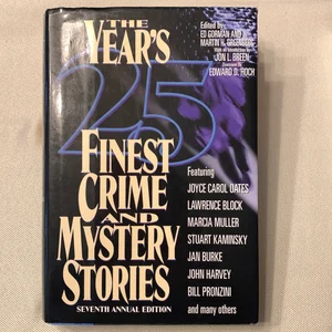 The Year's 25 Finest Crime and Mystery Stories