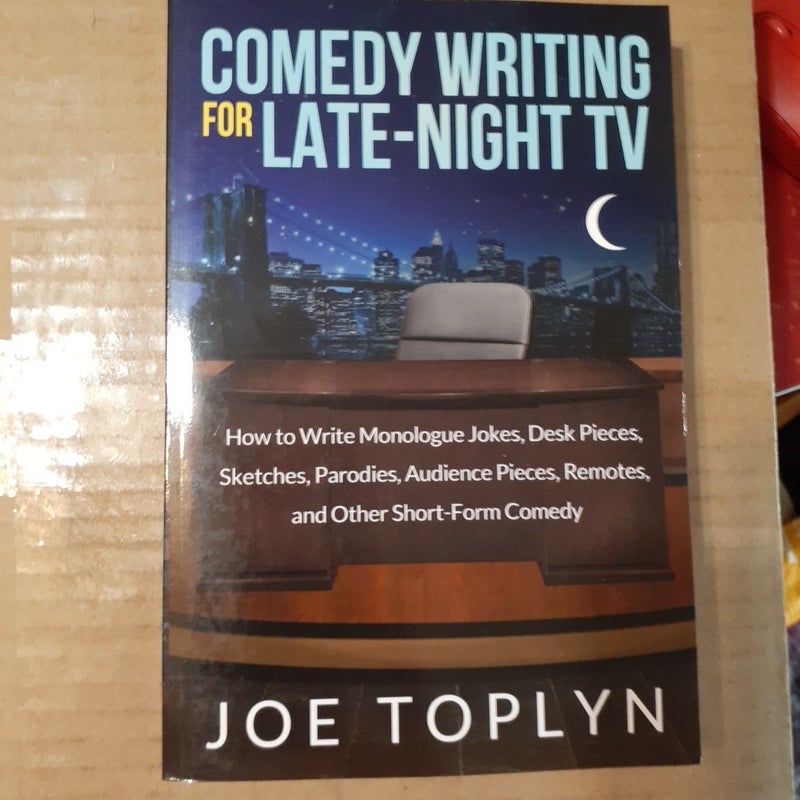 Comedy Writing for Late-Night TV