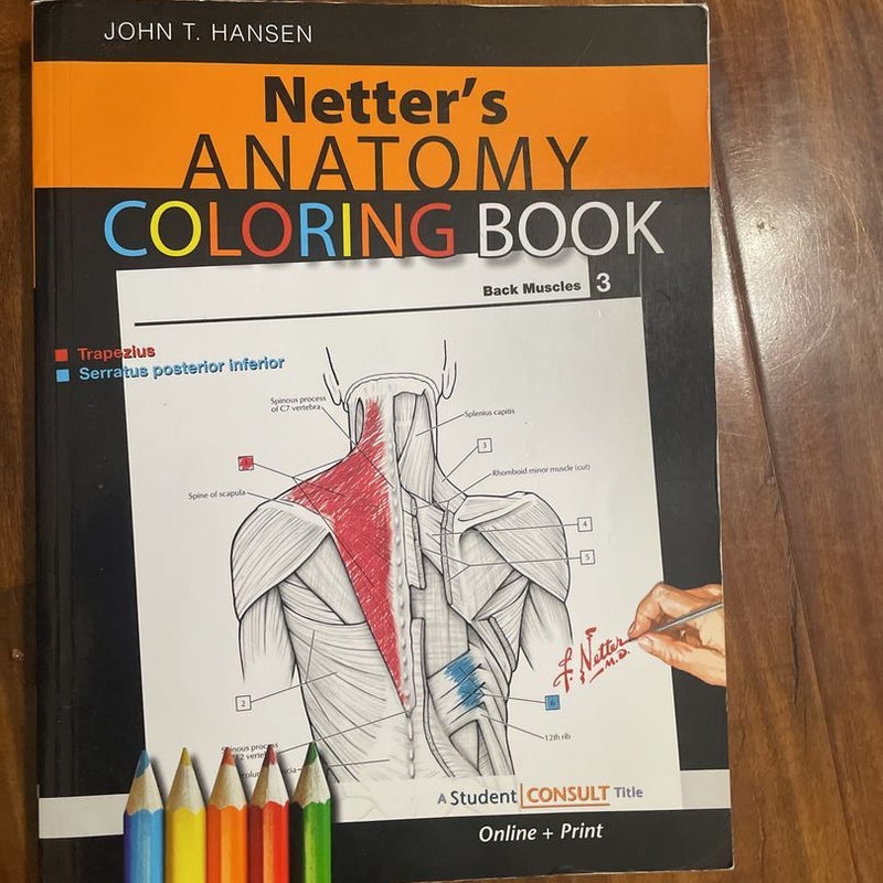 Anatomy Coloring Book