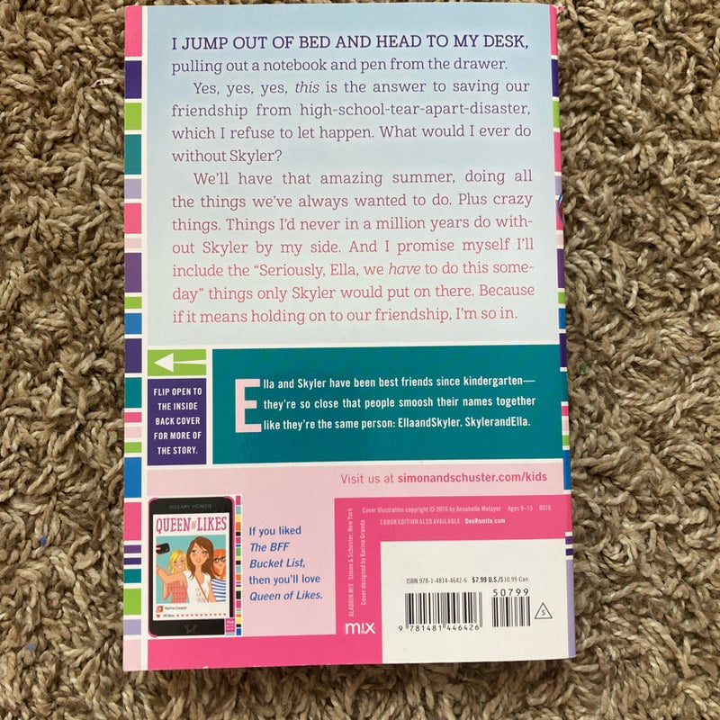 The BFF Bucket List 