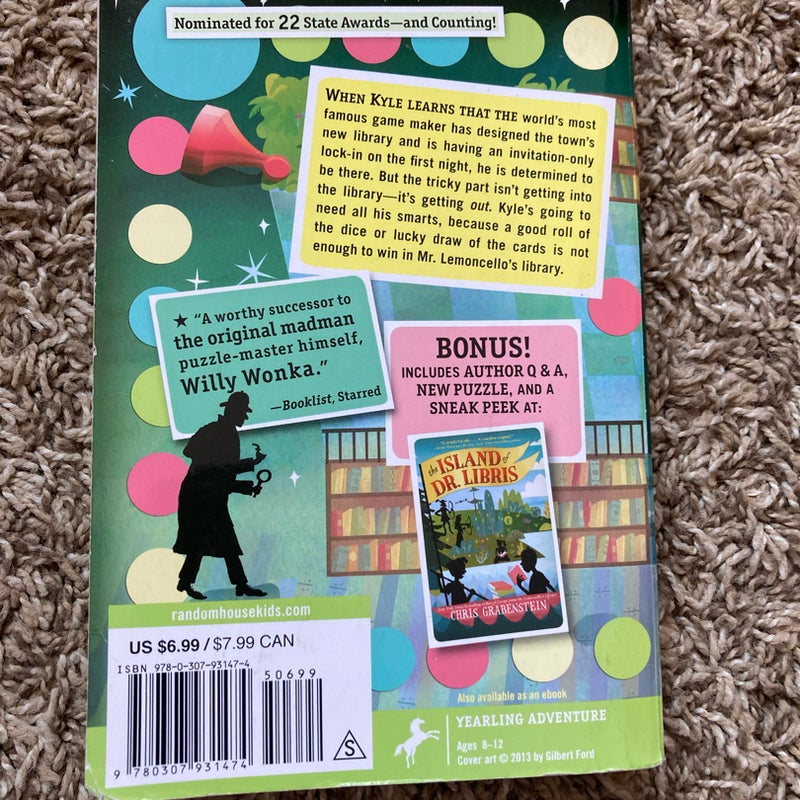 Escape from Mr. Lemoncello’s Library 