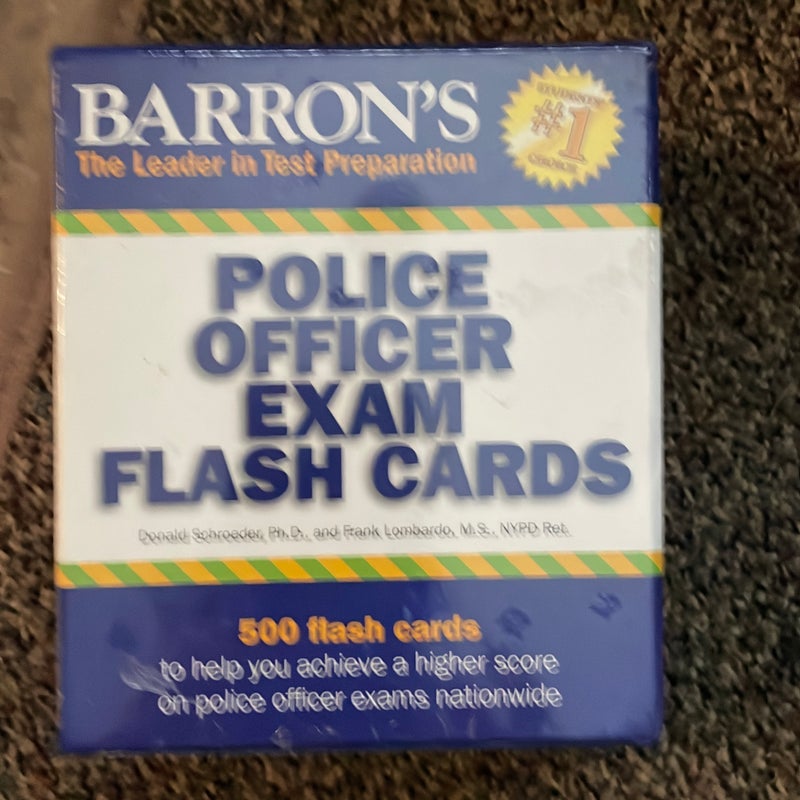 Police Officer Exam Flash Cards