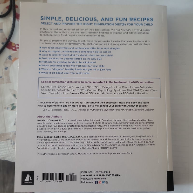 The Kid-Friendly ADHD and Autism Cookbook