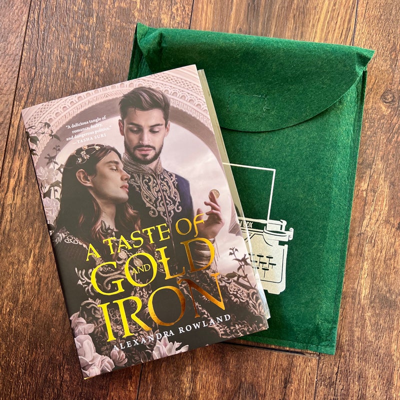 A Taste of Gold and Iron (A Bookish Box Signed Exclusive Edition)