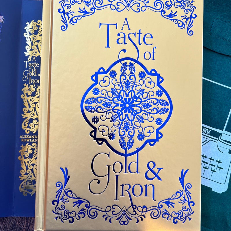 A Taste of Gold and Iron (A Bookish Box Signed Exclusive Edition)