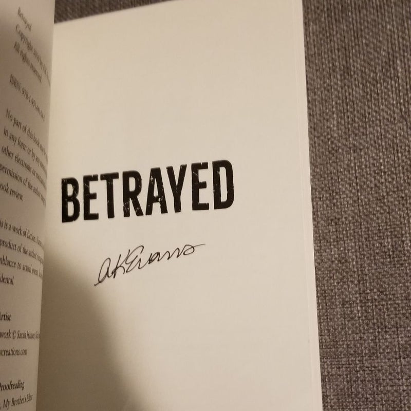 Signed - Betrayed