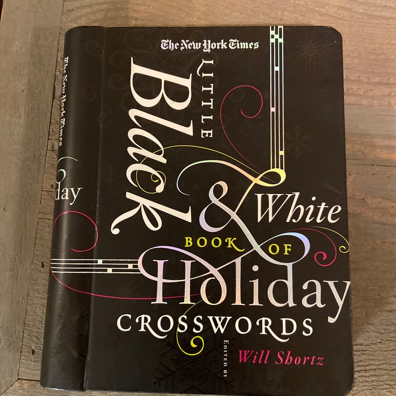 The New York Times Little Black and White Book of Holiday Crosswords