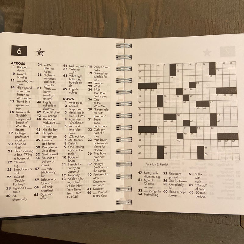 The New York Times Little Black and White Book of Holiday Crosswords