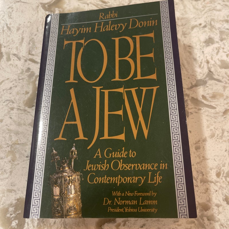 To Be a Jew