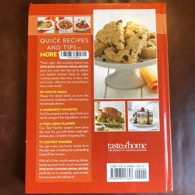 Taste of Home - 2010 Quick Cooking Annual Recipes