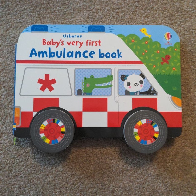 Usborne babies very first ambulance book