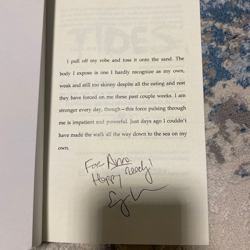 Tides SIGNED BY THE AUTHOR