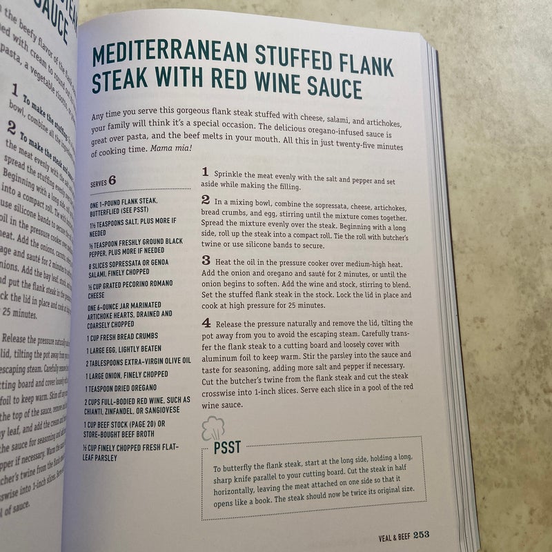 The Easy Pressure Cooker Cookbook