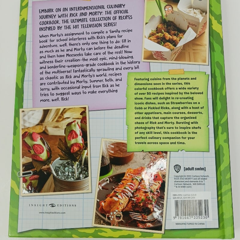 Rick and Morty: the Official Cookbook
