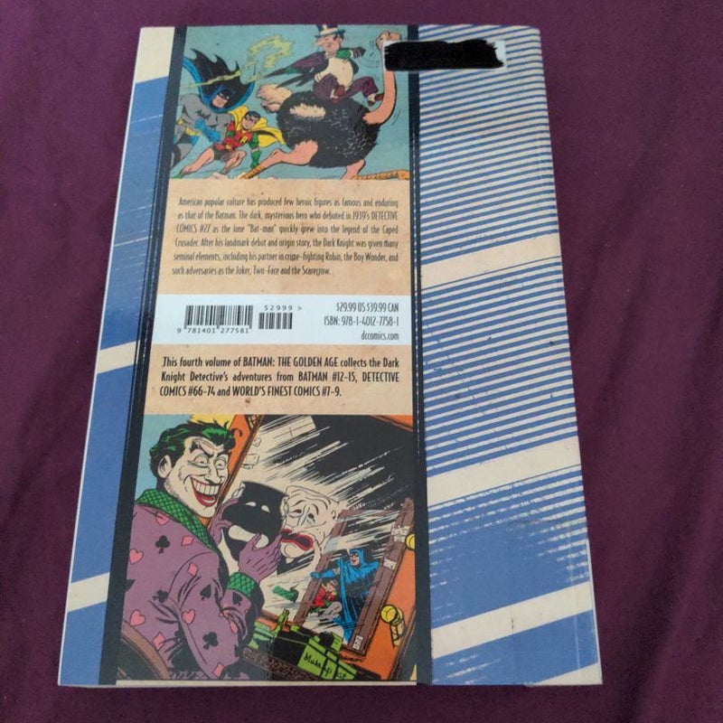 Batman Golden Age Vol 4
