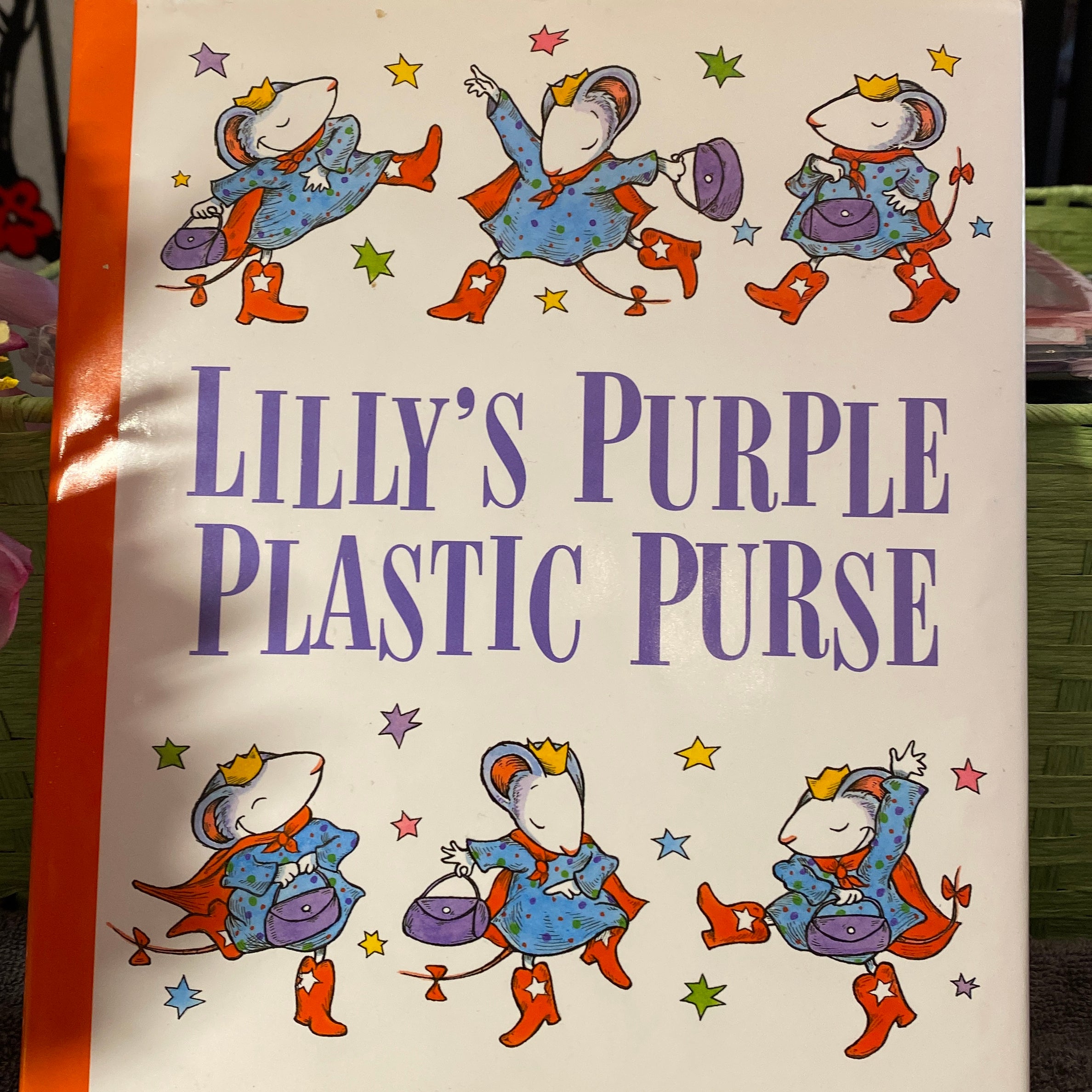 Lilly's Purple Plastic Purse