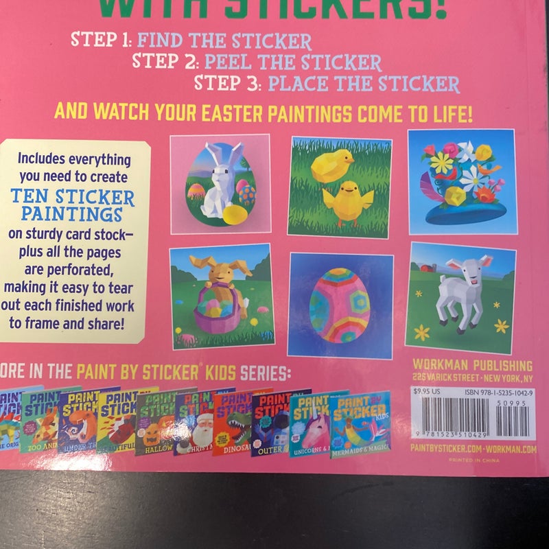 Paint by Sticker Kids: Easter