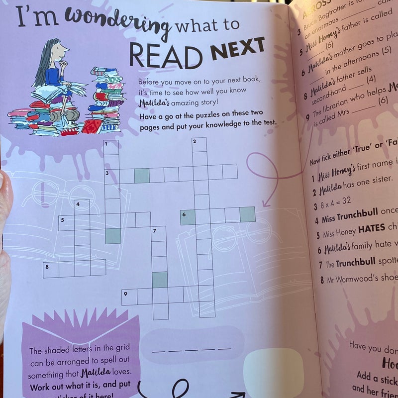 Matilda Wonderful Sticker Activity Book