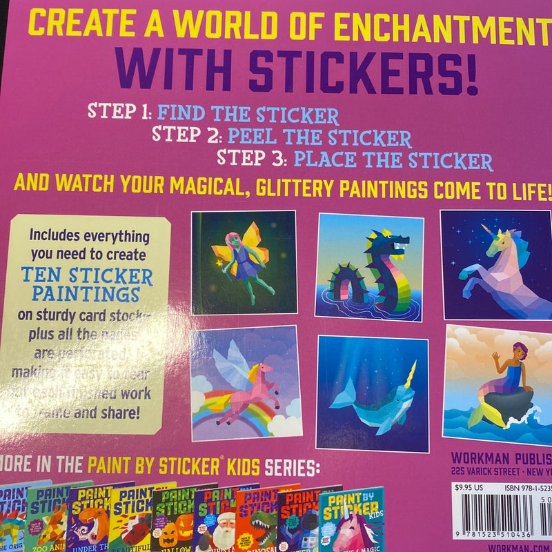 Paint by Sticker Kids Mermaids and Magic! by Workman Publishing