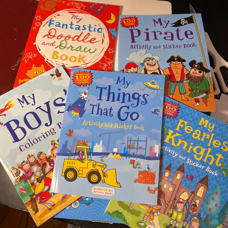 My Activity Books for Boys