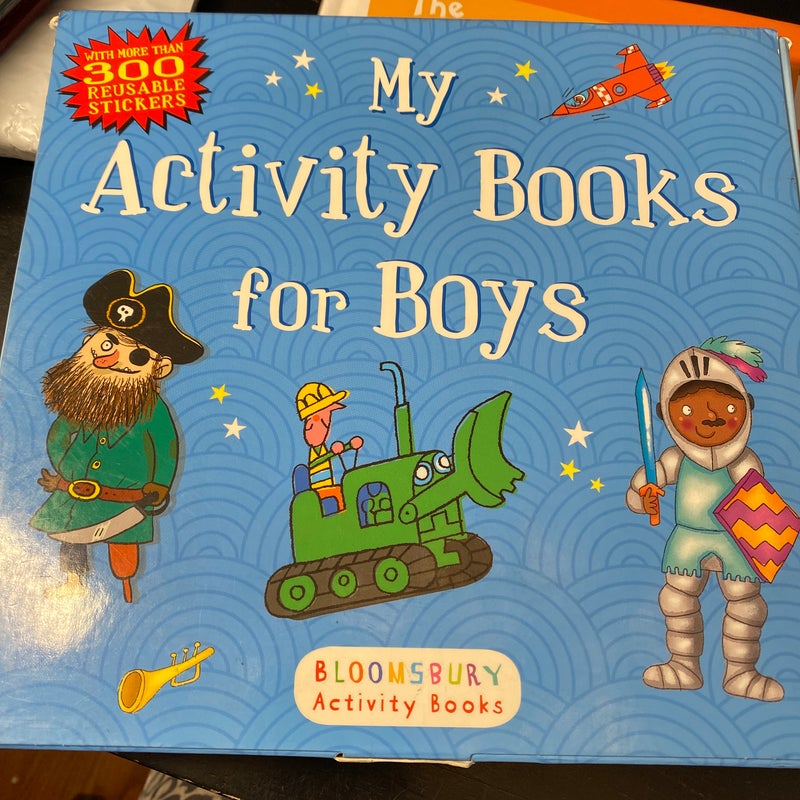 My Activity Books for Boys