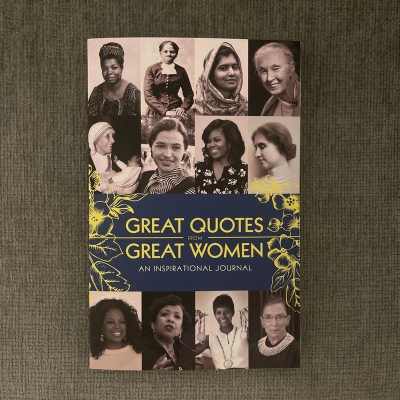 Great Quotes from Great Women Journal